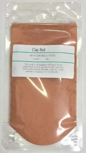 Amazon レッドクレイ モンモリロナイト 50g スキンケア 手作りコスメ材料 清浄用化粧品 ポスト投函でお届け いまじん いまじん 化粧品原料 原液 通販