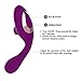 Clitoral Sucking Vibrator Nipple Stimulator Masturbation Dildo Vibrator Waterproof, Treediride Rechargeable G Spot Clitoris Oral Sex Massager with 10 Suction & 10 Vibration Adult Sex Toys for Couples