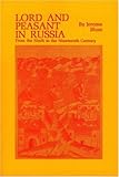 Front cover for the book Lord and Peasant in Russia by Jerome Blum