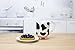 Boston Warehouse Cow Mug, Grey, 20 oz, Round, Hand Painted Ceramic, Microwave Safe, Made in USA