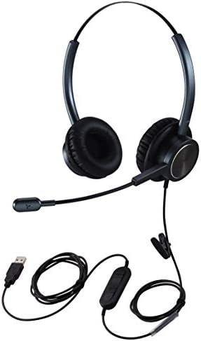 USB PC Headset for Zoom Conferencing PC 