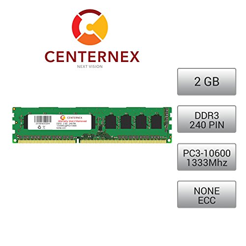 2GB RAM Memory for ECS (EliteGroup) G41TM7 (DDR310600 NonECC) Motherboard Memory Upgrade from CENTERNEX