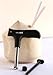 CocoDrill Young Coconut Opening Tool -(Punch Tap) Knife Opener for Raw Coco Water Juice - Makes Straw Hole! (Fresh, Thai, Hawaii)