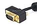 Monoprice 3ft Ultra Slim SVGA Super VGA 30/32AWG M/F Monitor Cable w/ ferrites (Gold Plated Connector)