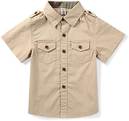childrens ivory dress shirts Amazon.com: Boys White Long Sleeve Wrinkle Resistant Dress Shirt 4T: Clothing, Shoes & Jewelry
