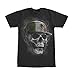 Aztlan Smoke Skull Mens Graphic T Shirt - Aztlan