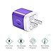 Ehoho USB Wall Charger, USB Charger 2.1A/5V Dual Port Charging Station Wall Charger Block Charging Cube Compatible iPhone X/8/7/6/6S/SE/5/5S, Samsung, HTC, LG, Motorola, Tablet and Android (4Pack)