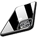TOZO for iPhone 11 Pro Case 5.8 Inch (2019) Hybrid PC+TPU Soft Grip Matte Finish Clear Back Panel Cover for iPhone 11 Pro with Black