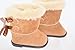 Brittany's Brown Bow Boots Compatible with American Girl Dolls