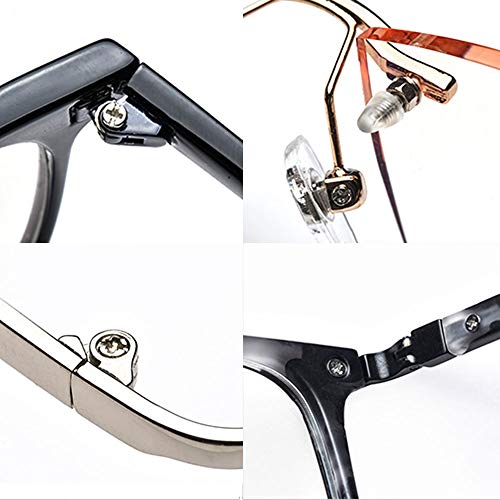image for BOUBADE Eyeglasses Repair Kit, 1000PCS Eyeglass Screws and 6 Pcs Screw