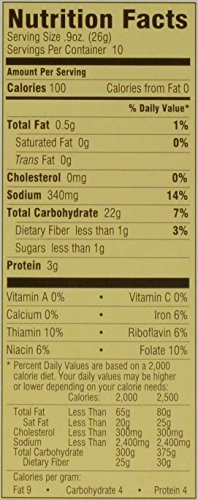 3 Snyders+Hanover+Pretzels+Snaps+Calorie