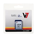 V7 VASD2GR-1N 2GB Secure Digital SD Card - Store / transportphotos, video and data