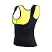 MISS MOLY Sport Neoprene Waist Trainer Cincher Body Shaper Tummy Control Vest Bodysuit Weight Loss Black M