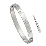 Keross Titanium Steel Love Bracelet with Screwdriver Can Wear in Shower