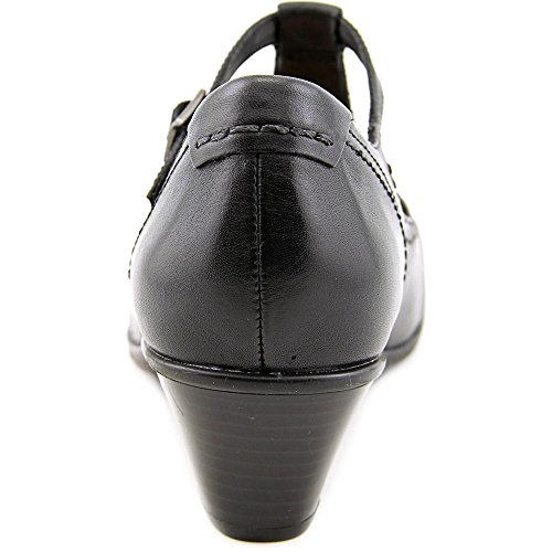 Earth Wanderlust Dress Pump Shoe - Leather/Black - Womens - 6.5