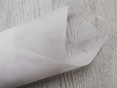 Vellum Marble Gift Wrap DIY Planner Paper Sheet A3 or A4 Size