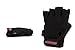 Contraband Pink Label 5057 Classic Weight Lifting Gloves for Women | Workout Gloves for Women w/Leather Palm | Gym Gloves w/Light-Medium Padding | Fingerless Weightlifting Gloves (Black, Medium)