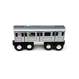 Munipals NYC Subway 6 Car Toy Train Wooden Railway