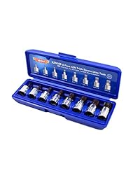 Vim Products XZN100 Set de herramientas triple square drive, 8 piezas