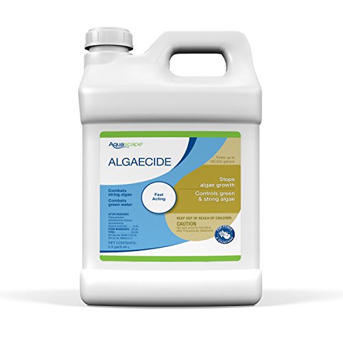 Aquascape Algaecide for Ponds, Waterfalls, and Fountains – Large-Scale Algae Control, 2.5 Gallons / 9.46 L, 96053