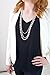 Sarah Women's Layered Pearl Fashion Lanyard with Tassel Pendant