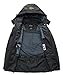 Wantdo Women's Windproof Breathable Jacket Athletes & Outdoor Sportswear,Medium,Black