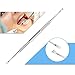 5 PCS Dental Hygiene Kit - Includes Tarter Scraper/Scaling Instrument, Dental Pick, Dental Sickle,and Mouth Mirror - Professional Surgical Grade Dentist Approved Tools