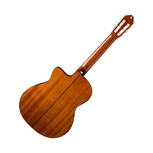 Washburn Classical Series C5CE Classical Acoustic Electric Guitar, Natural - Image 4