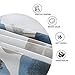 Word of Dream Duvet Cover King Size, 100% Cotton Comforter Cover with Zipper Closure, Ultra Soft and Easy Care, Leaves Pattern, 3 Piece (1 Duvet Cover + 2 Pillow Shams)