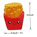 Jumbo Squishies Slow Rising 5pcs Squeezed Kawaii Slimy Scent Charm Wrist Strain Relief Toy Squishy Cake Ice Cream Bread French Frie