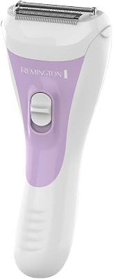 Depiladora Mujer Smooth & Silky, Afeitadora Femenina, Depiladora Eléctrica Inalámbrica, Cabezal Zona Bikini, Resistente al Agua, Funciona con Pilas, Neceser y Cepillo Limpiador, WSF5060