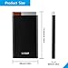 External Battery, LESHP 5000mAh Power Bank Lightweight Portable Fast-charging Ultra Compact 5V 2A Easy to Carry Compact Power Bank With A USB Output 2 Port Input