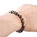 WRCXSTONE Natural 8mm Gorgeous Semi-Precious Gemstones Healing Crystal Stretch Beaded Bracelet Unisex