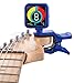 TimbreGear Beast Chromatic Clip-On Tuner Guitar Tuner For - Acoustic Guitar, Electric Guitar, Bass Guitar, Ukulele, Violin, Premium Picks Sampler 20 Pack In Thin, Medium & Heavy Gauges (The Blues)