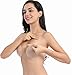 Breast Lift Tape, Women Lift up Invisible Sticky Bra Tape,Strapless Backless Bra, Reusable Push Up Nippleless Covers Beige