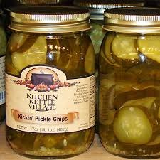 Amazon Com Kitchen Kettle Village Kickin Pickle Chips 32oz