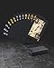 BIERDORF Diamond Waterproof Black Playing Cards, Poker Cards, HD, Deck of Cards (Black Diamond)