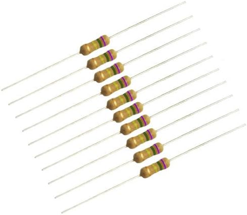 1/2 Watt Carbon Film Resistors, 750K Ohm, Pkg. of 10