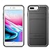Pelican Protector Phone Case for iPhone 6 Plus/6s Plus/7 Plus/8 Plus (Black/Light Gray)