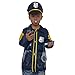 TopTie Police Costume for Kids, Halloween Role Play Dress-Up Set for 3-7 Years Old-Navy Blue-S