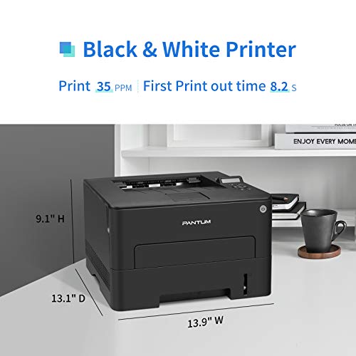 Laser Computer Printer Black and White, and USB Connect only