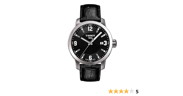 Tissot Men's T055.410.16.057.00 PRC 200 Analog Display Swiss Quartz Black  Watch : Tissot: Amazon.com.au: Clothing, Shoes \u0026 Accessories