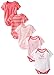 Nautica Baby-Girls Newborn Baby Girl 5 Pack Assorted Bodysuits