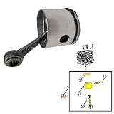 Poulan 545081864 OEM Blower Piston with Connecting Rod