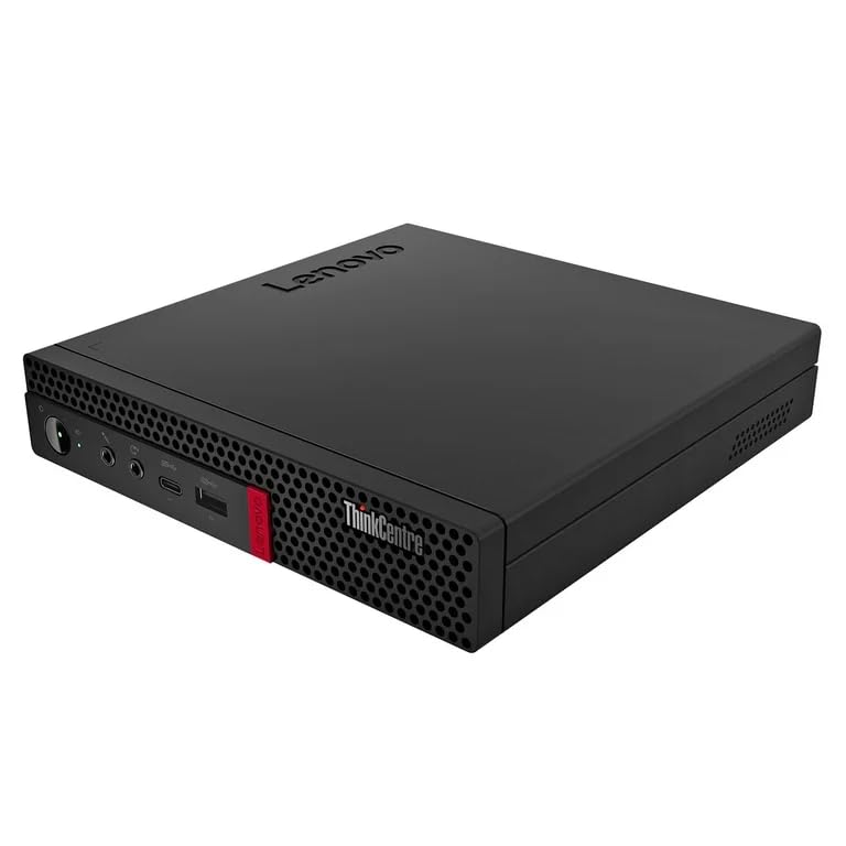 Lenovo ThinkCentre M720q Mini Ordinateur de Bureau, Intel Core i5-9500T, 16 Go de RAM, SSD de 256 Go, WiFi, Bluetooth, Clavier QWERTY américain, Windows 11 Pro (Reconditionné)
