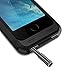 MobilePal SureFit 2-Inch Headset Audio Jack Extender for iPhone and Android Cases with Gold Plated 4-Pole 3.5mm Connectors (Titanium Gray)