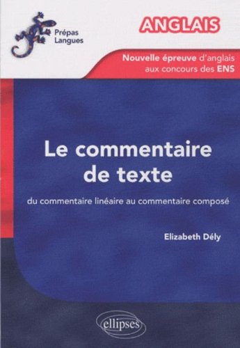 Le  commentaire de texte