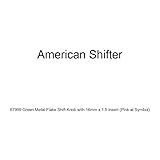 American Shifter 67999 Green Metal Flake Shift Knob