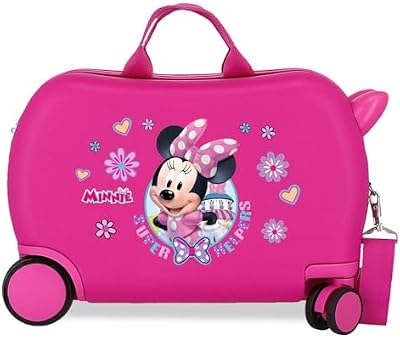 Minnie Helpers Fille Bagage - Bagage pour Enfant, Fuchsia, N/A
