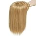 Clip in Toppers 9 Inch Synthetic Hairpiece Blonde
